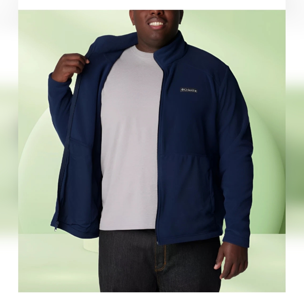Columbia Men's Castle Dale Full Zip Fleece Jacket Big Size 6X